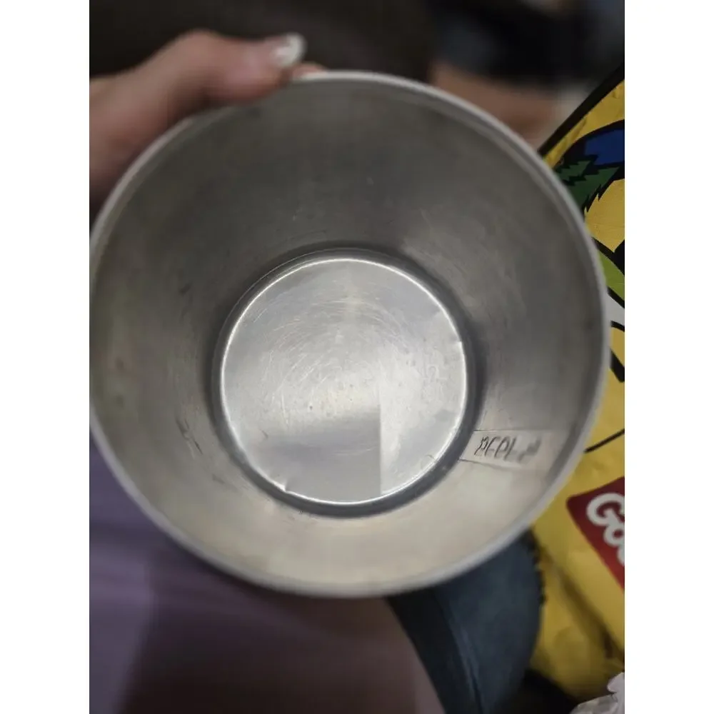 Vintage Mid Century Aluminum Kitchen Canister Set Flour Sugar Coffee Tea Grease
